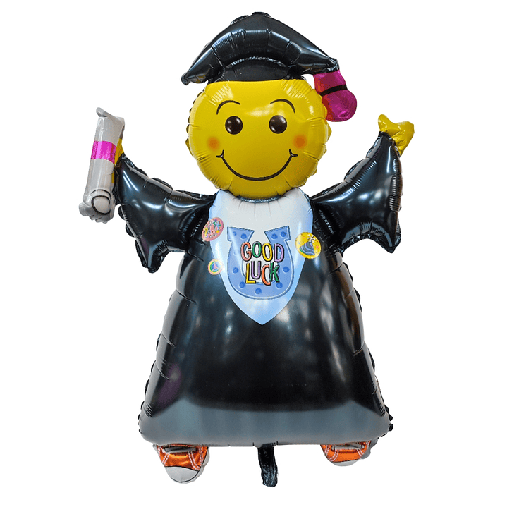 Globo emoji graduación  1