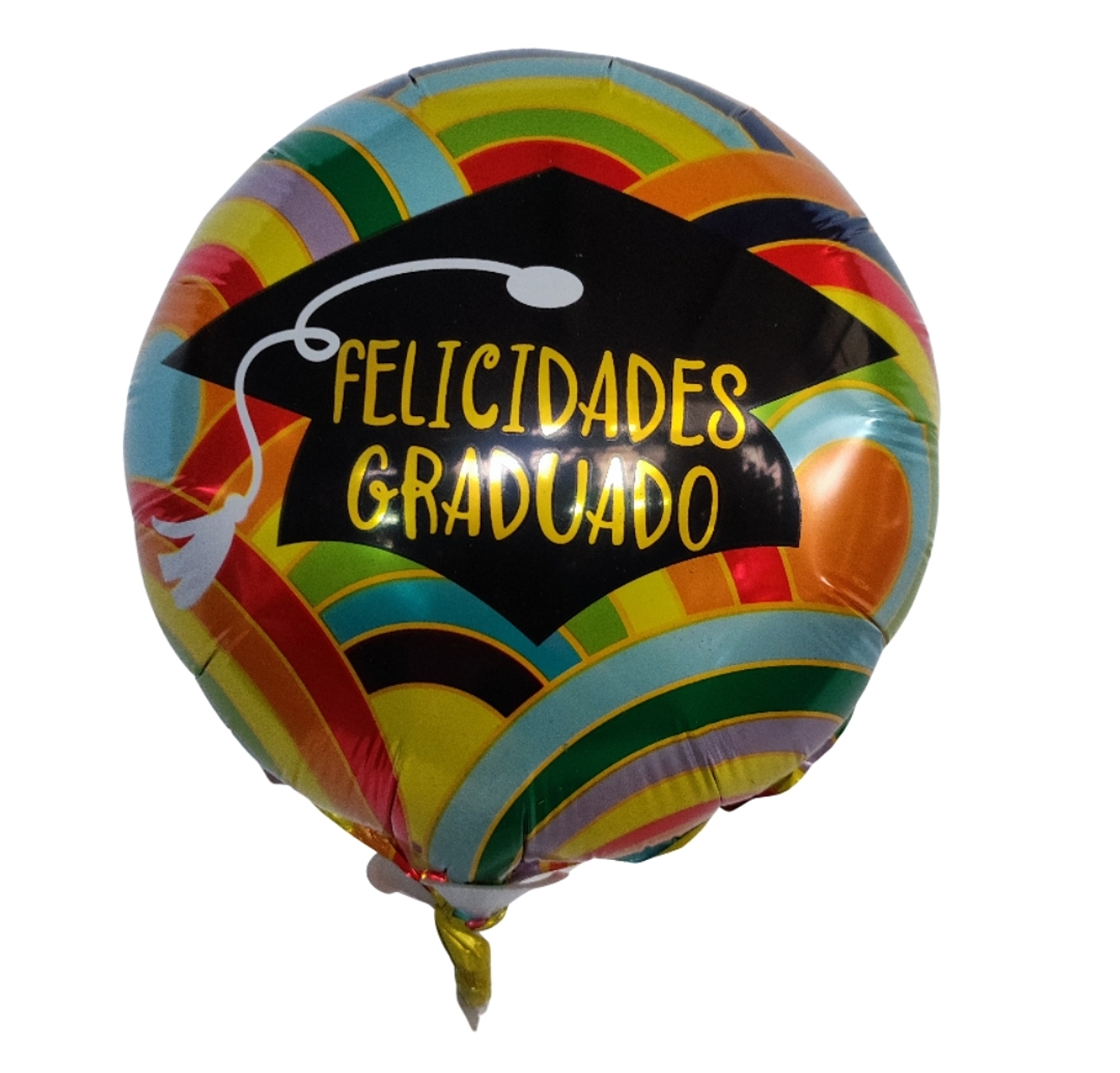 Globo metálico graduación  1