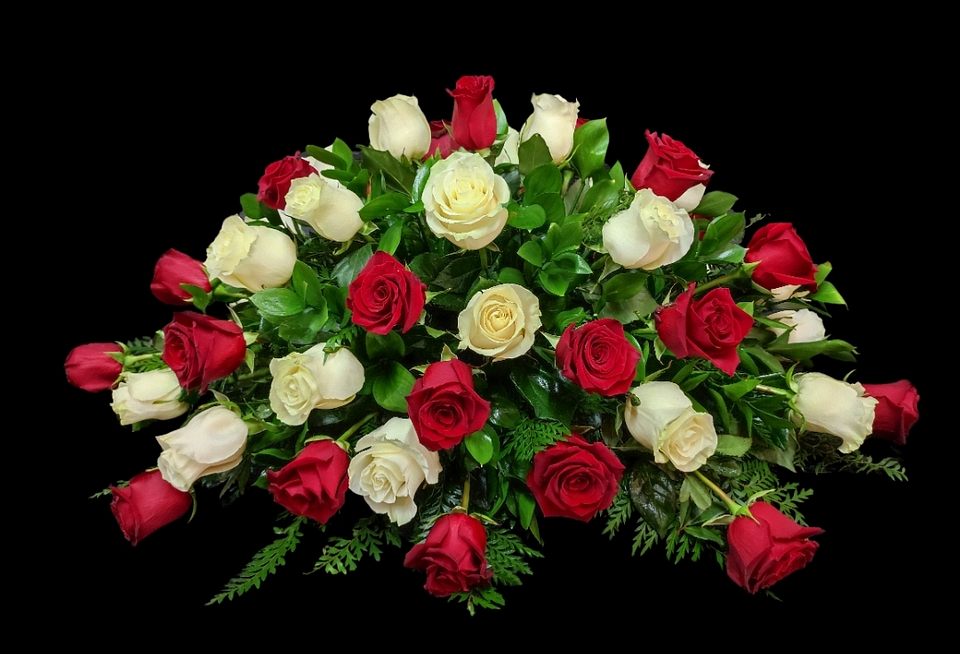 Cojín cubre urnas bicolor 1