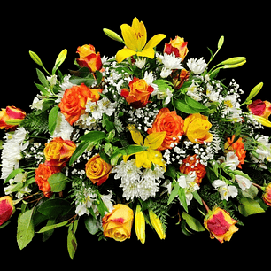 Cubre urnas bicolor grande