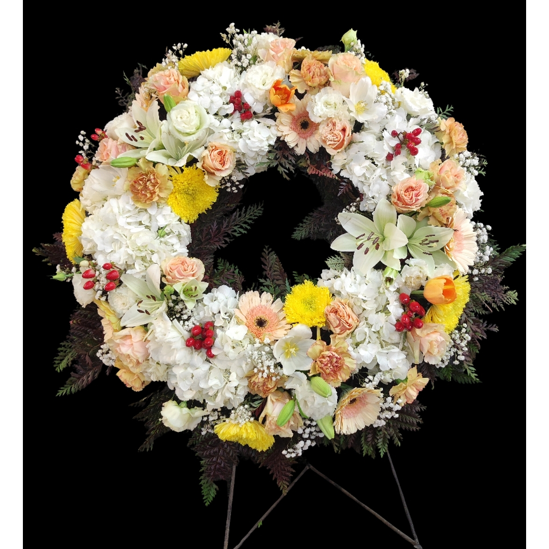 Corona Deluxe pastel en atril alto 1