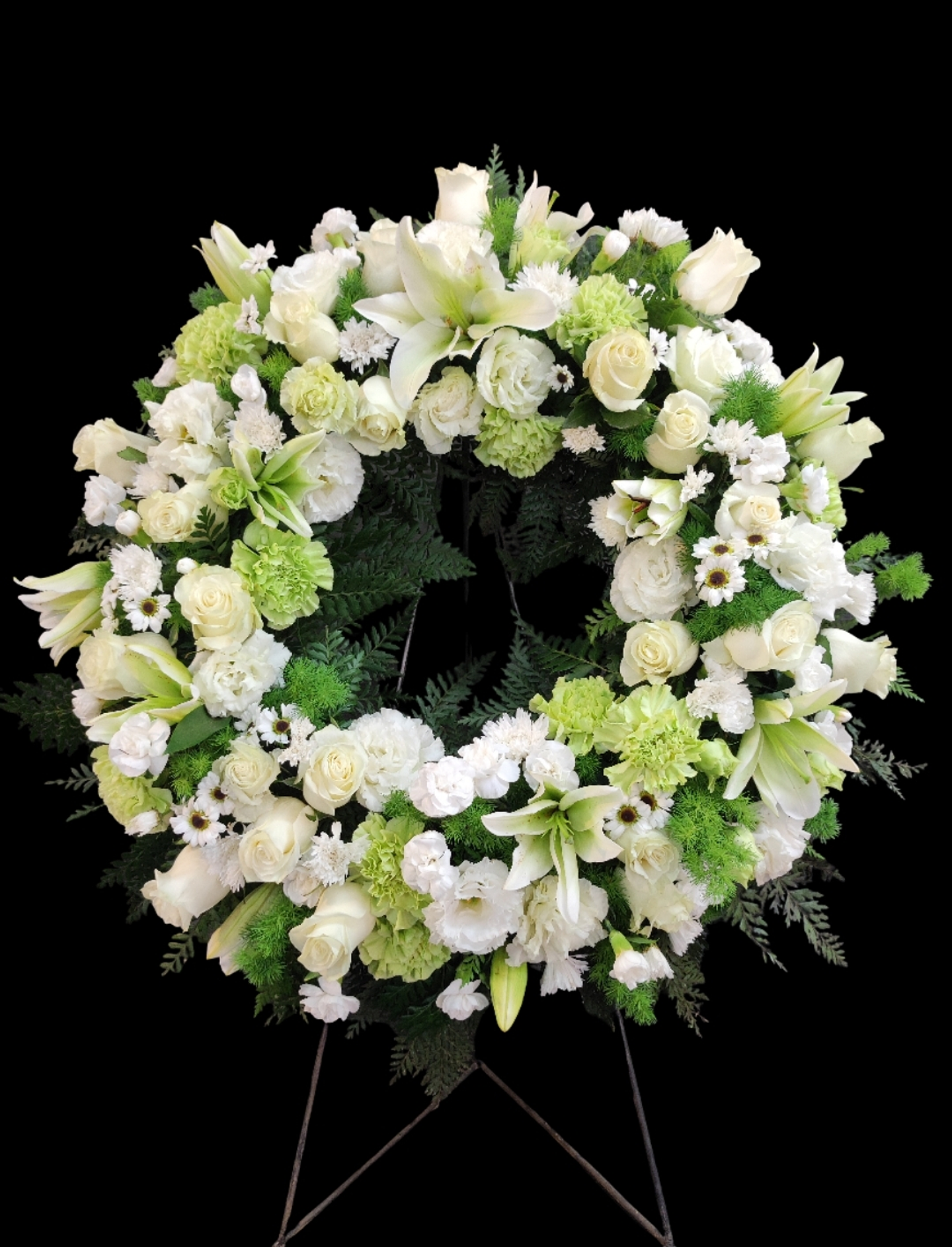 Corona Deluxe Green white en atril 1