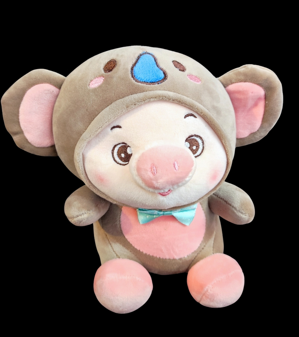 Cerdito de peluche beige 1