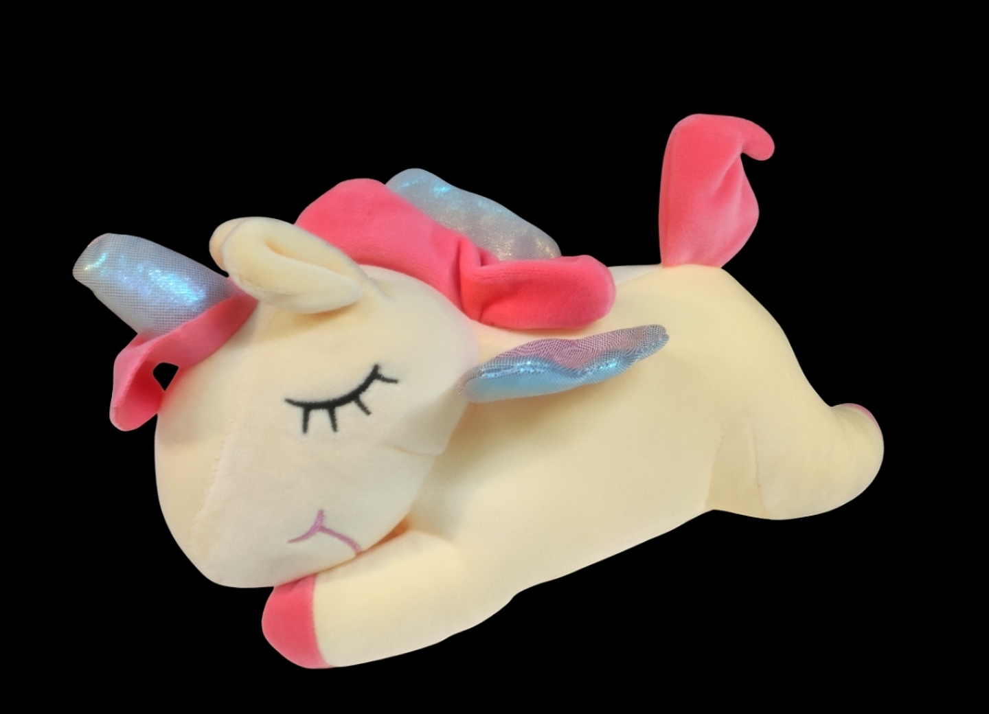 Unicornio de peluche mantequilla 1