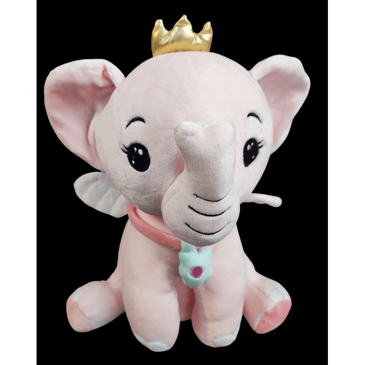 Elefante mediano rosado  1