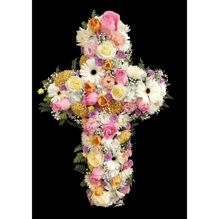 Cruz deluxe Pastel en atril 1