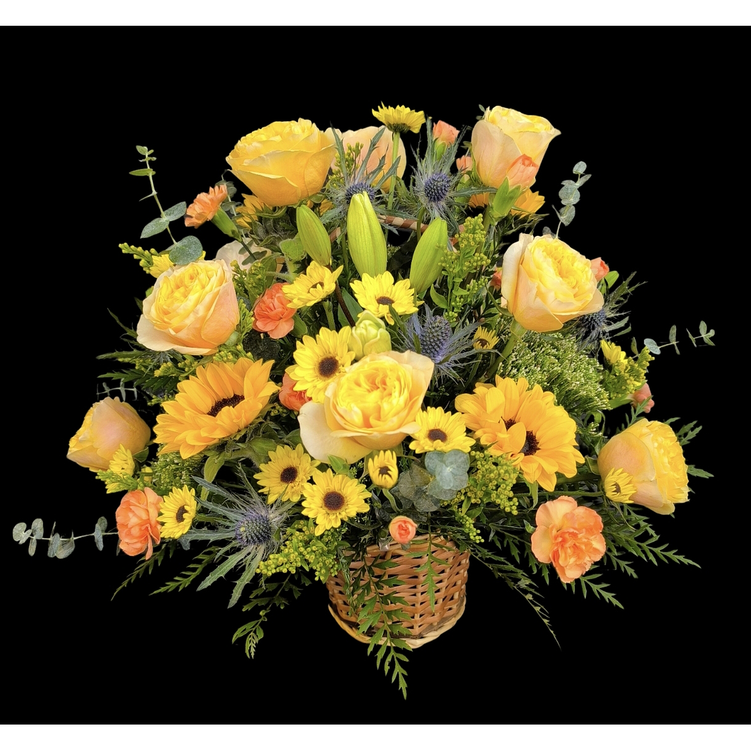 Radiant Yellow Basket 1
