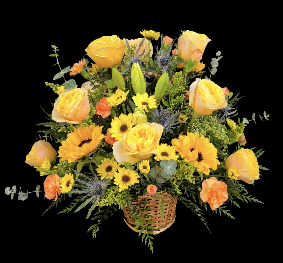 Radiant Yellow Basket 1