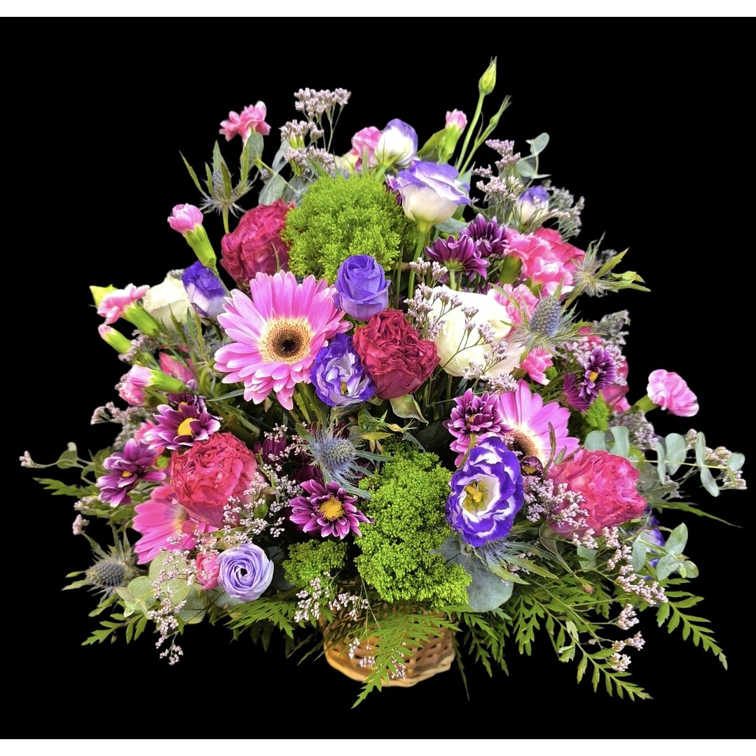 Cesta mixta belle fleurs 1