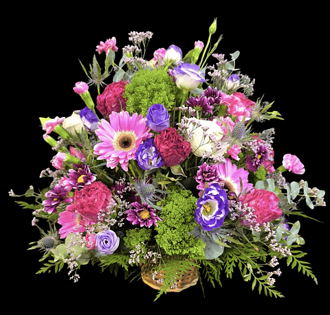 Cesta mixta belle fleurs