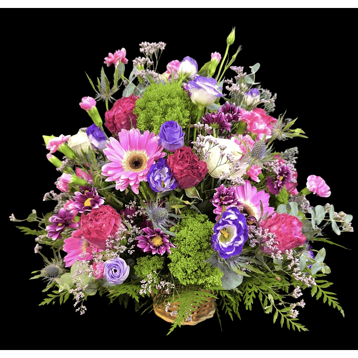 Cesta mixta belle fleurs 1