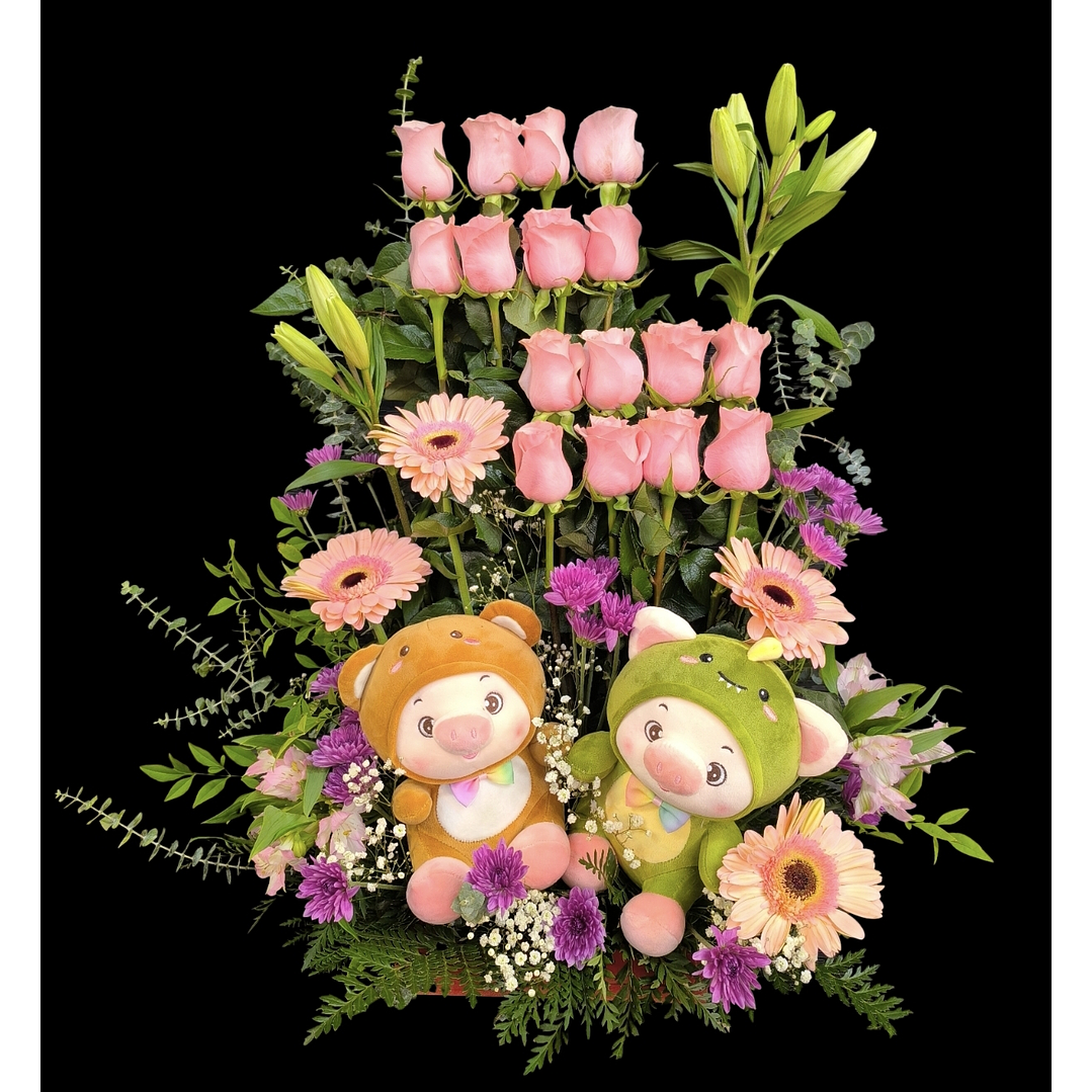 Cerditos duo en paralelo 1