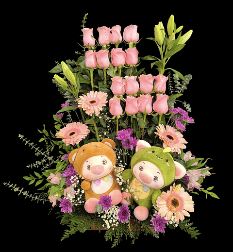 Cerditos duo en paralelo