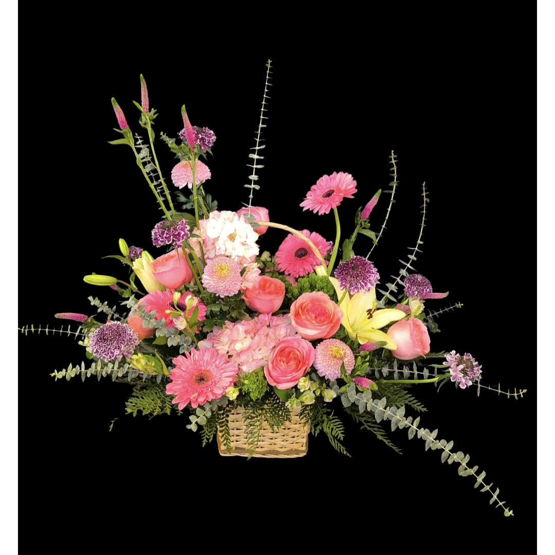 Cesta Garden de rosas Inglesa 1