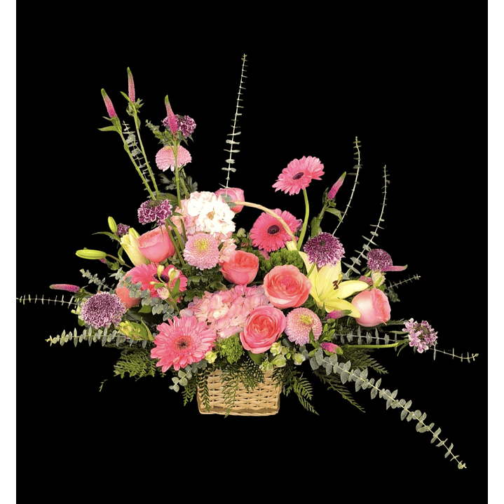 Cesta Garden de rosas Inglesa 1