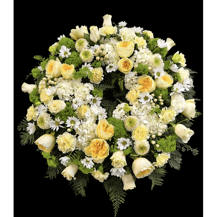 Corona de condolencia Pastel 1