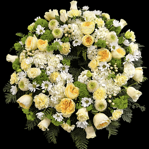 Corona de condolencia Pastel