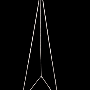 Atril metálico mediano de fierro