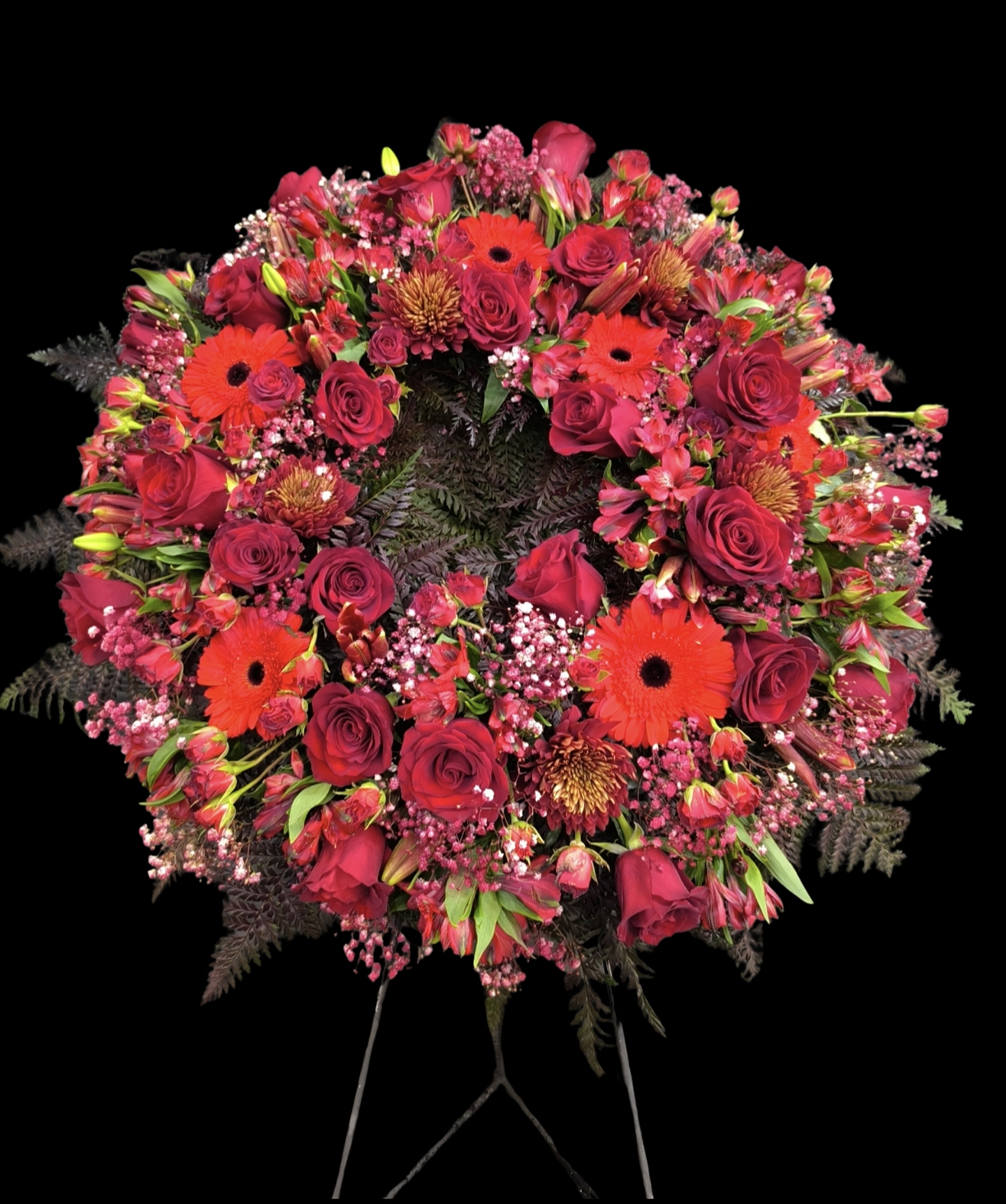 Atril metálico mediano de fierro 2