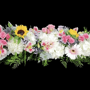 Cordon floral lineal de 1 metro