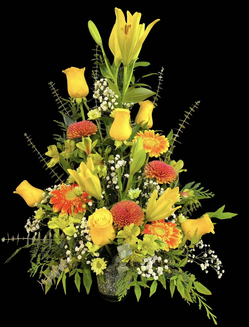 Corazon mix color rosa  2