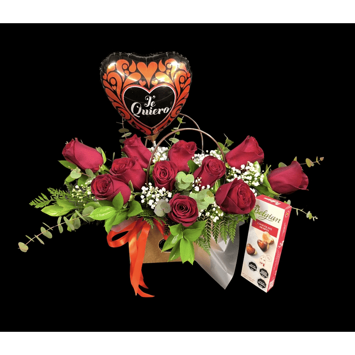 Cartera de rosas te quiero 1