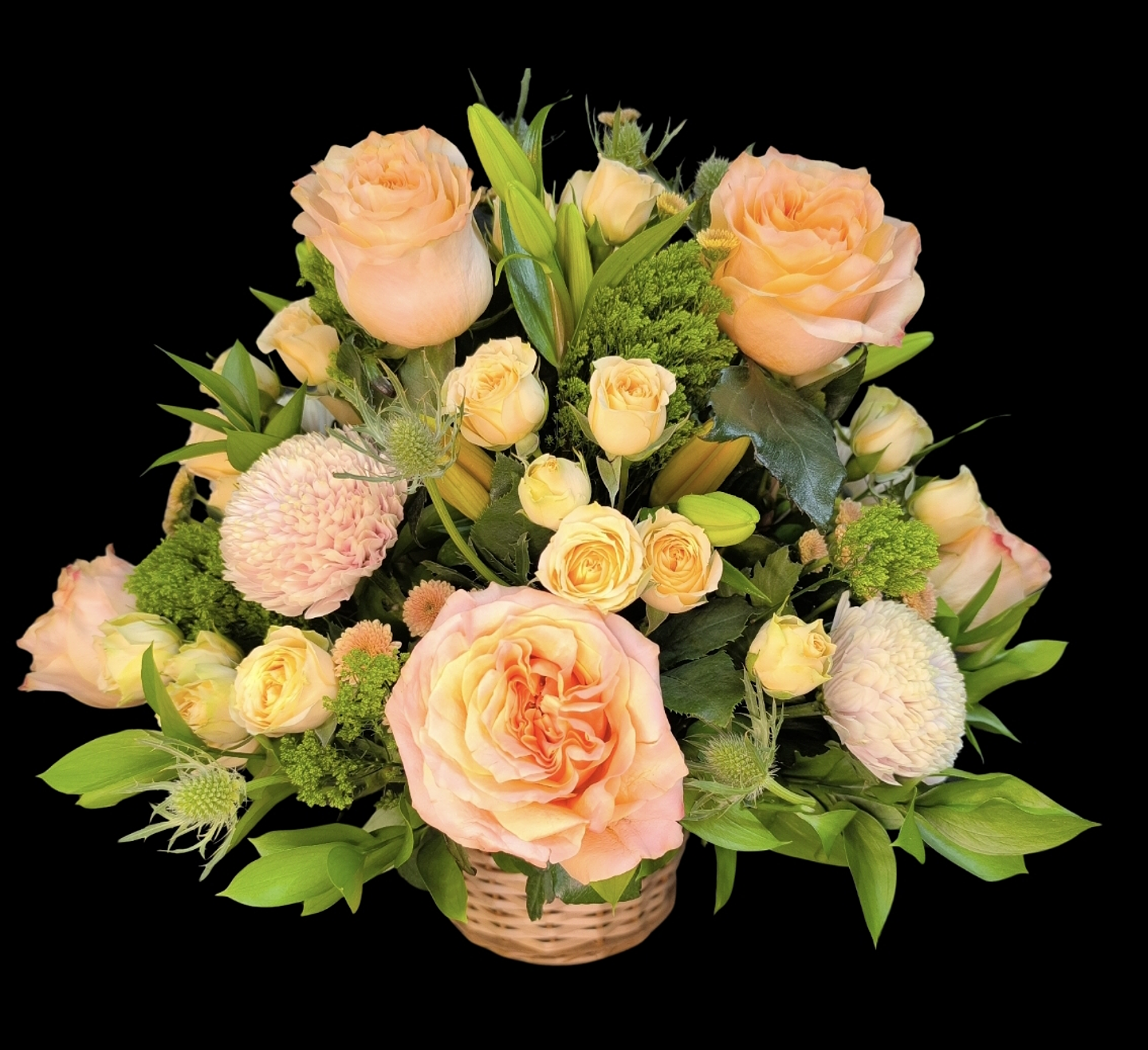 Cesta glorious peach 1