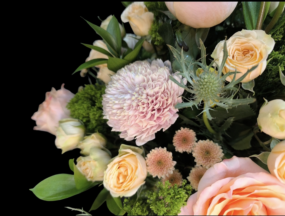 Cesta glorious peach 2