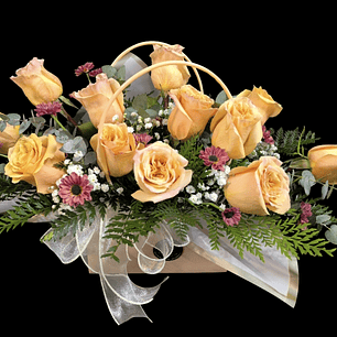 Cartera pastel de condolencias 