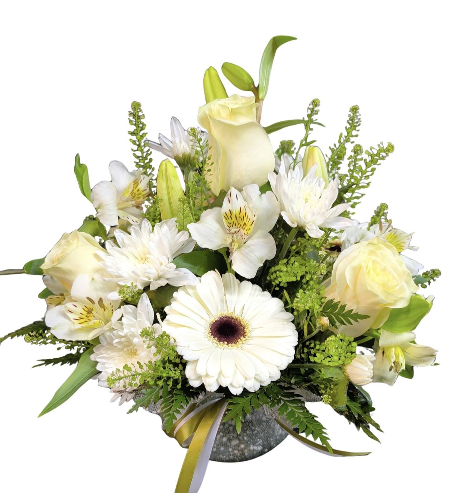 Pecera mini blanca  1