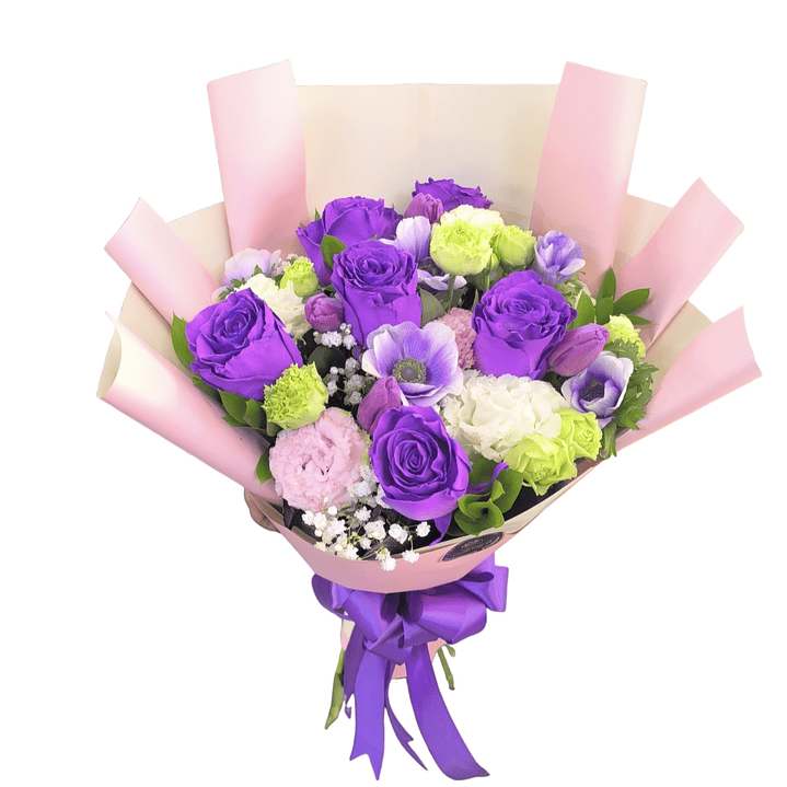 Ramo mixto púrpura 1
