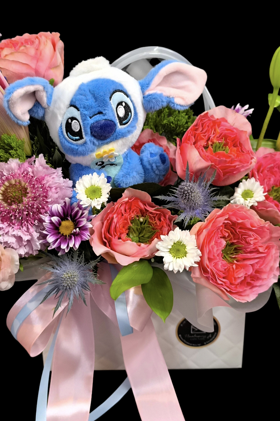 Carterita mix con Stitch llavero 2