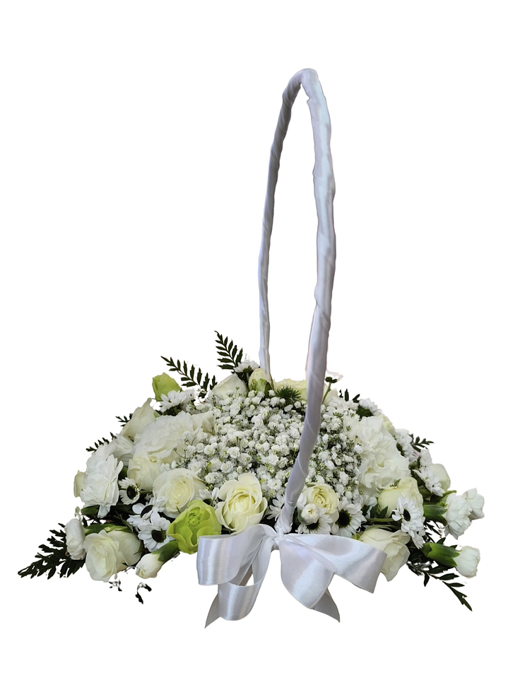 Cesta dream white anillos de matrimonio  1