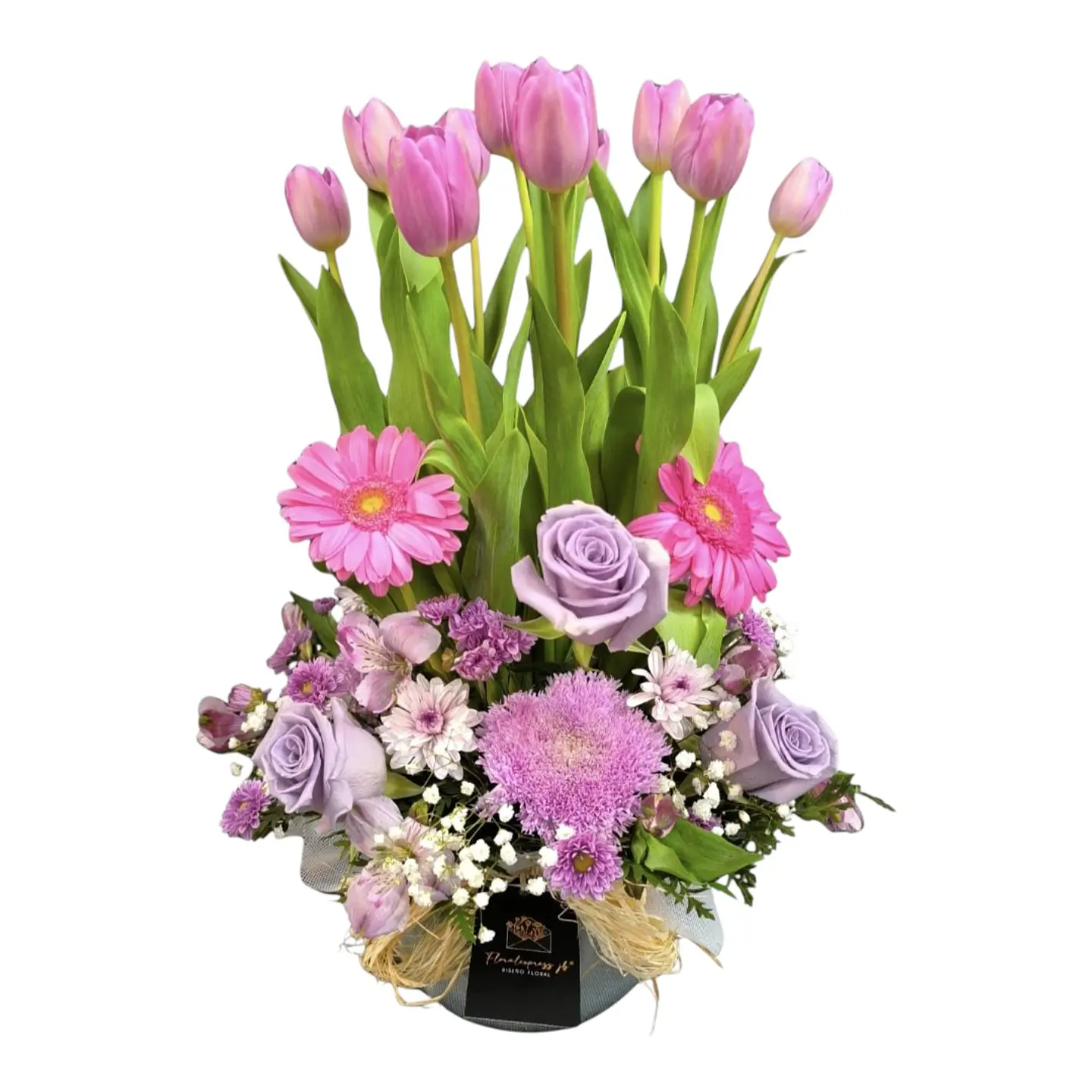 Encanto de Amor pecera de tulipanes  1
