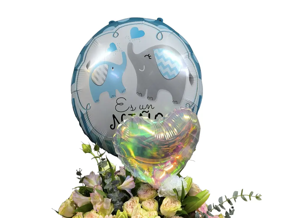 Florero bienvenido Bebé  3