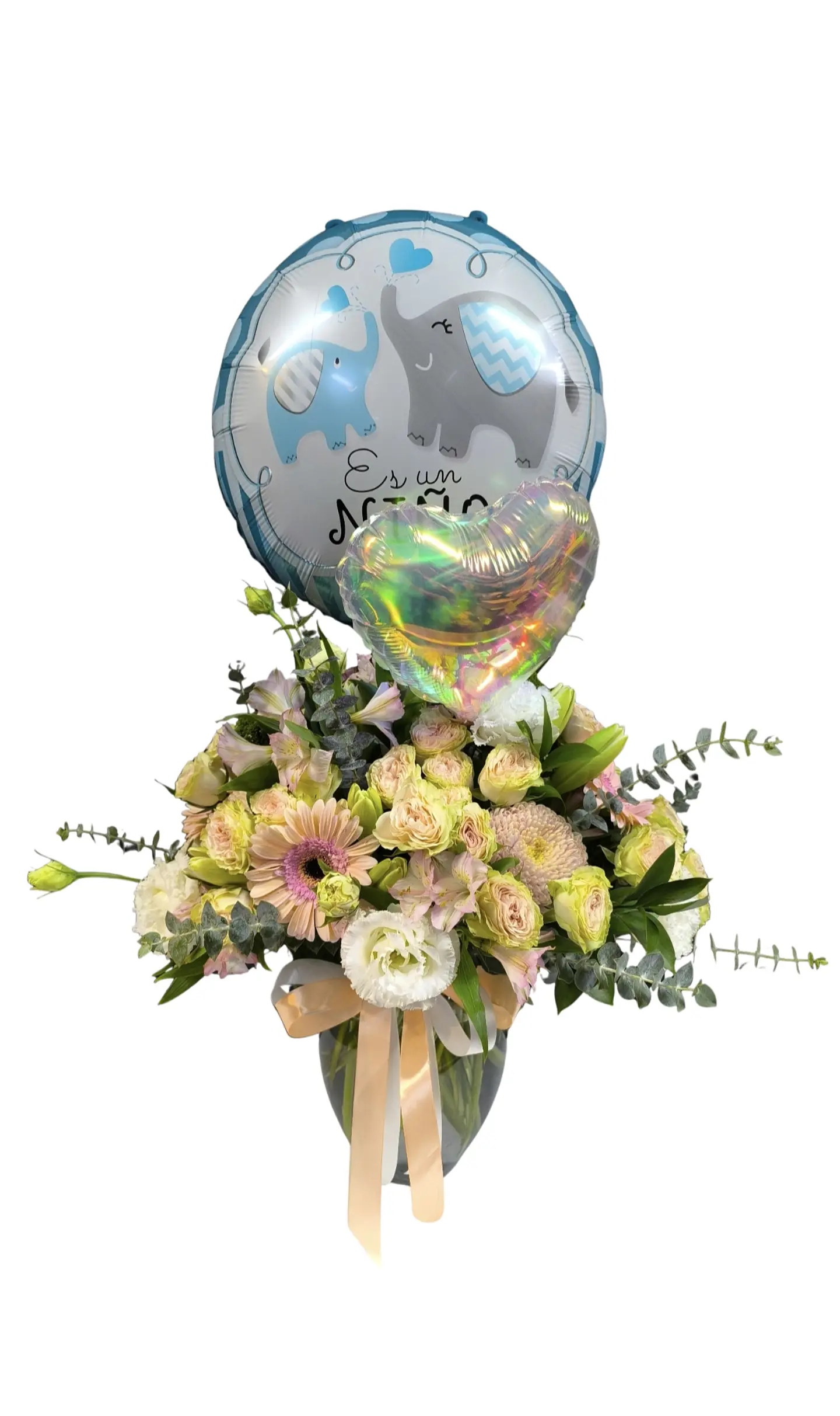 Florero bienvenido Bebé  1