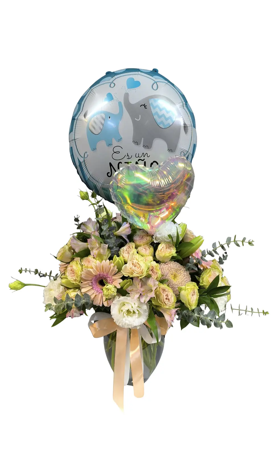 Florero bienvenido Bebé  1