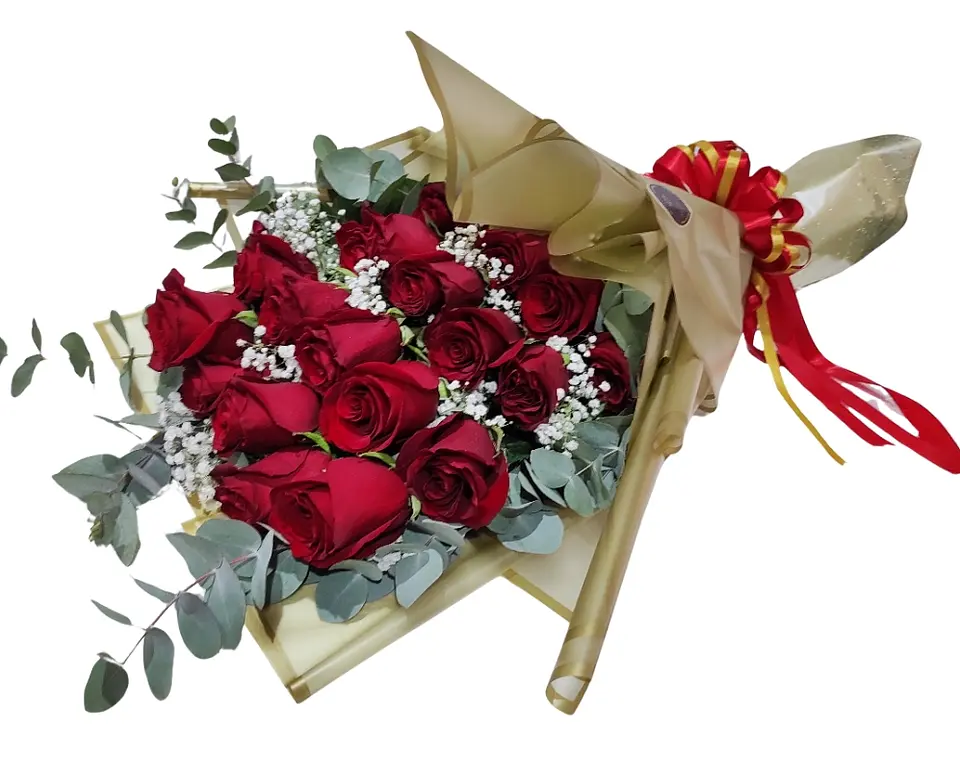 Charlotte bouquet roses 2