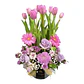 Pecera de 10 Tulipanes  - Miniatura 3