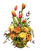 Pecera de tulipanes mediana  - Miniatura 2