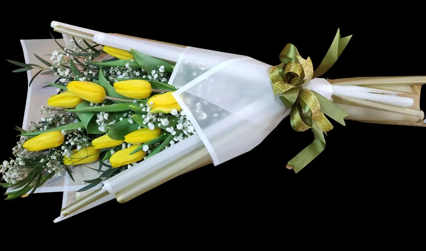 Ramo de 10 tulipanes 3
