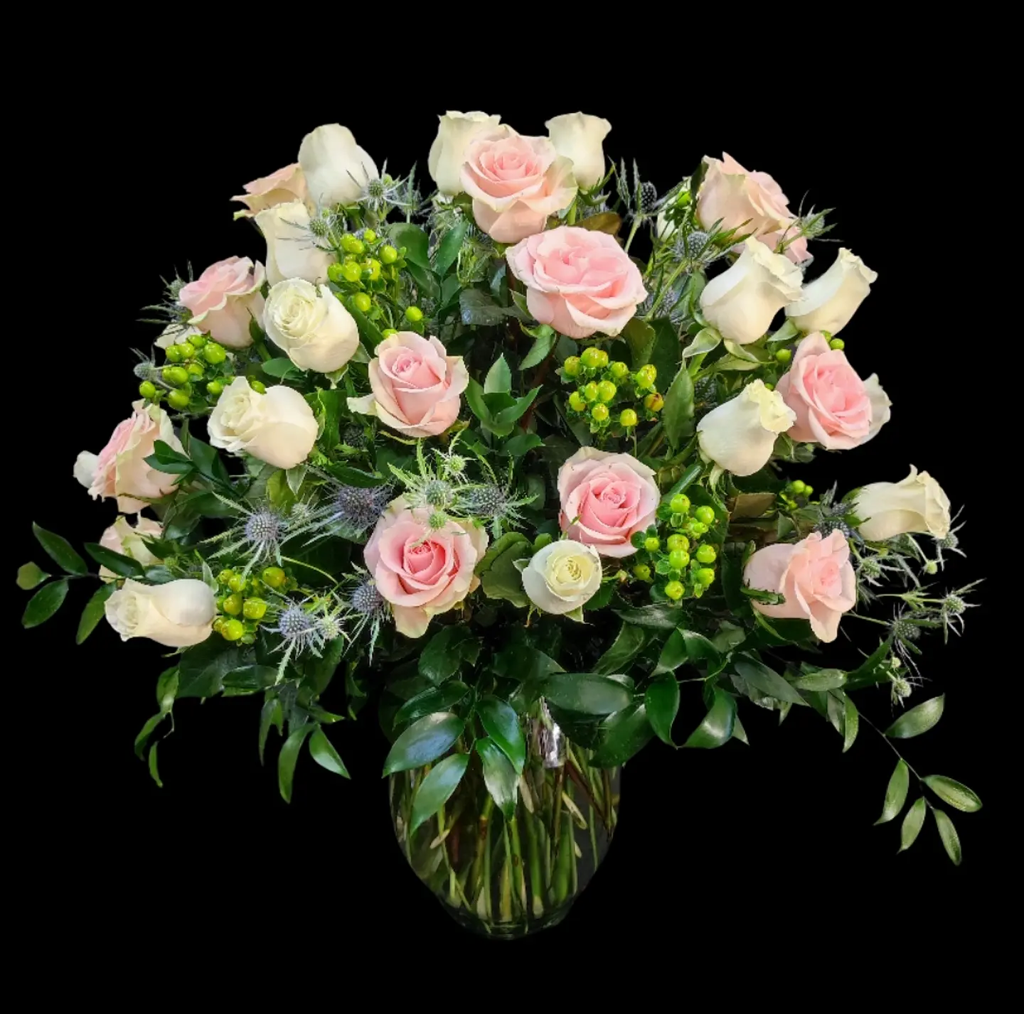 Florero 50 rosas 2