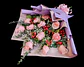 Ramo tendido de 12 rosas rojas. - Miniatura 2