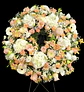 Corona de condolencias pastel - Miniatura 5