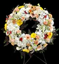 Corona de condolencias pastel - Miniatura 6