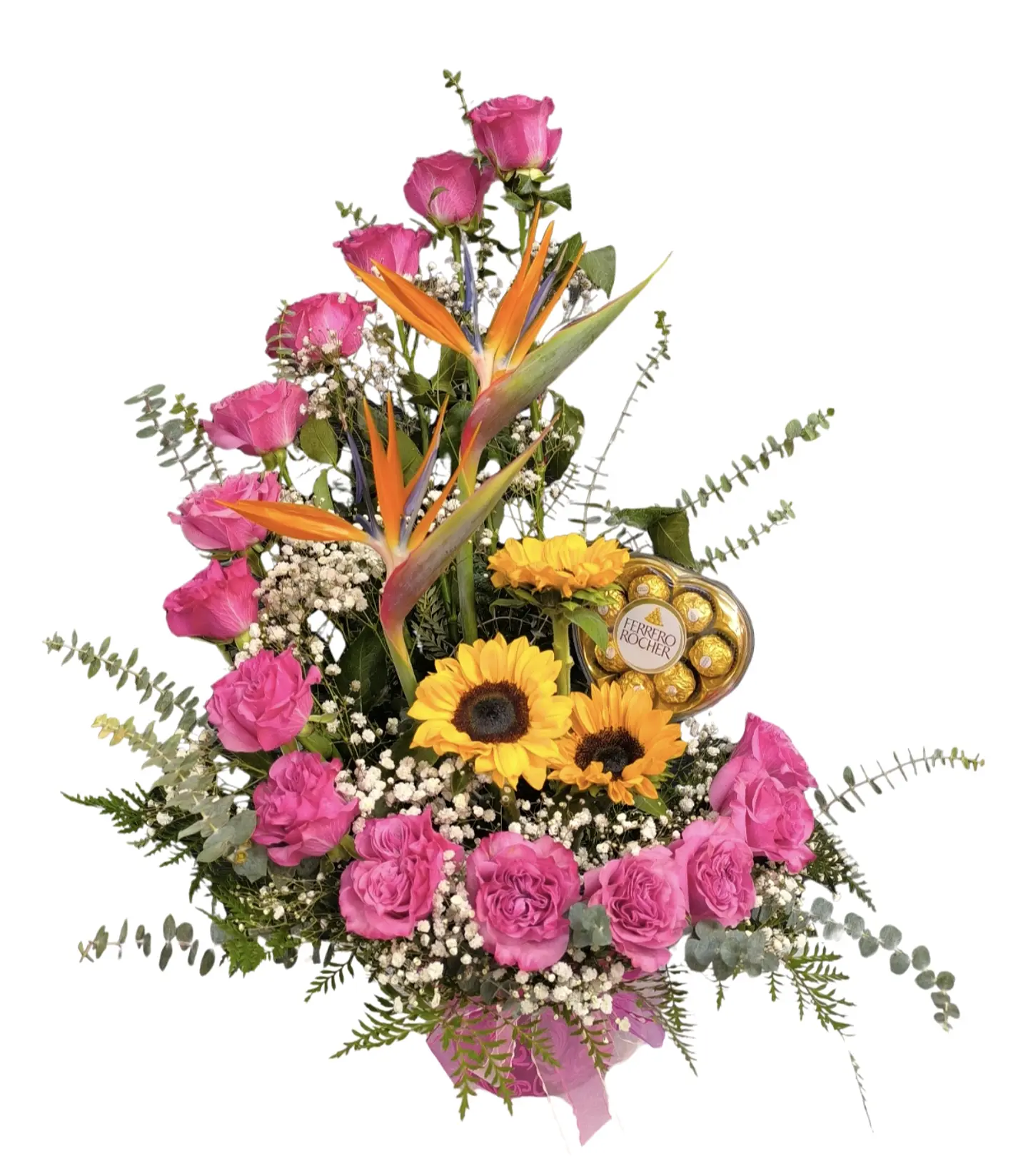 Caracol de rosas y bombones  1