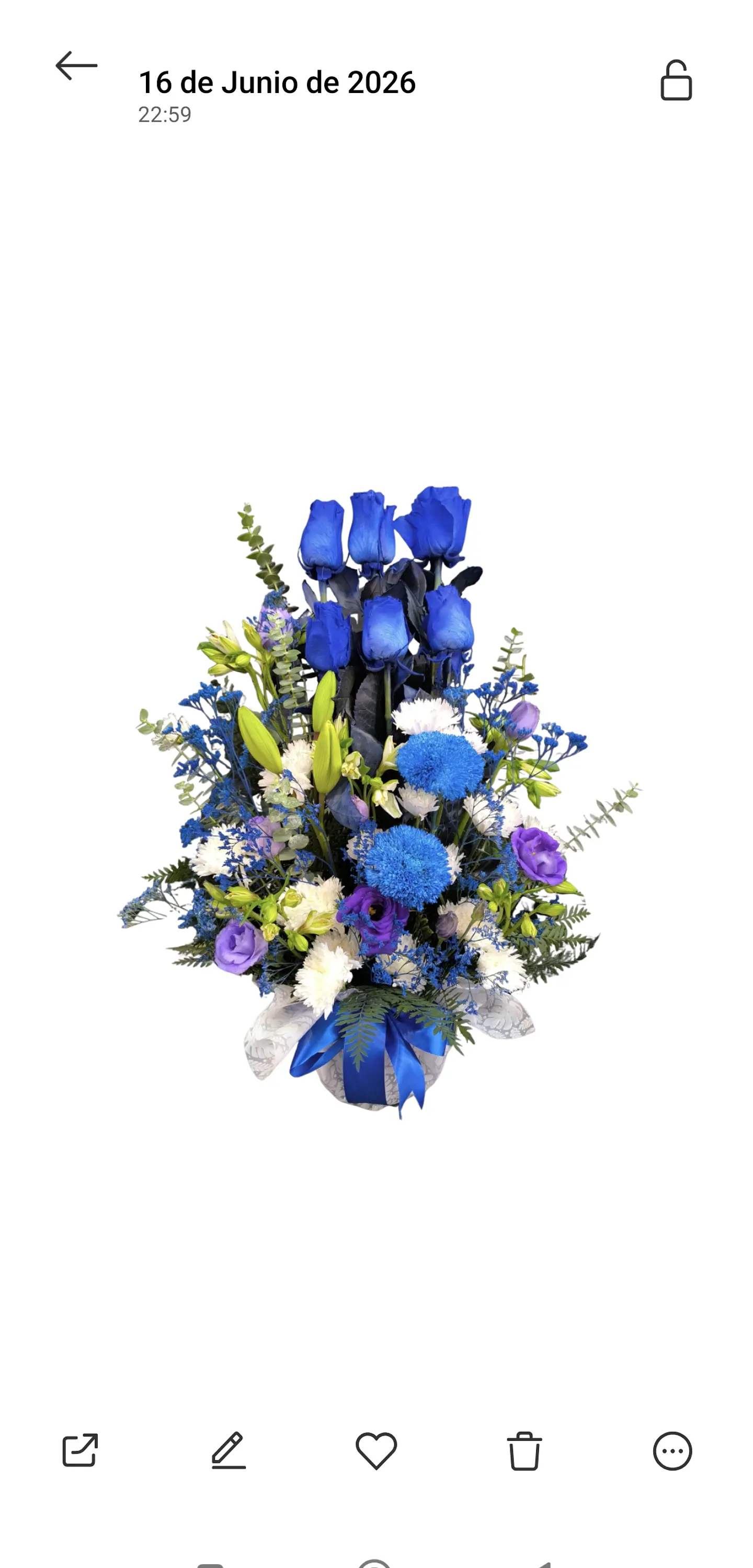 Paralelo de rosas azules  1