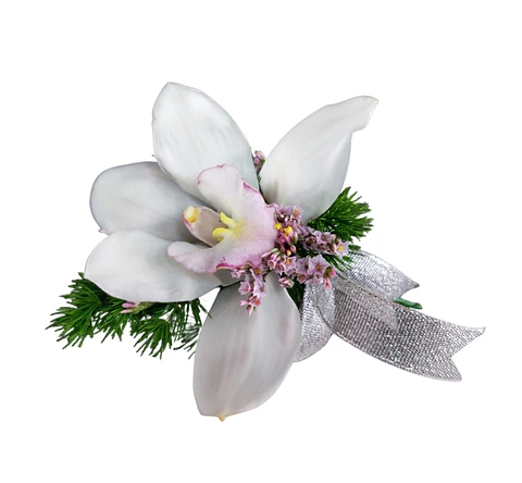 Boutoniere orquídea cymbidium 