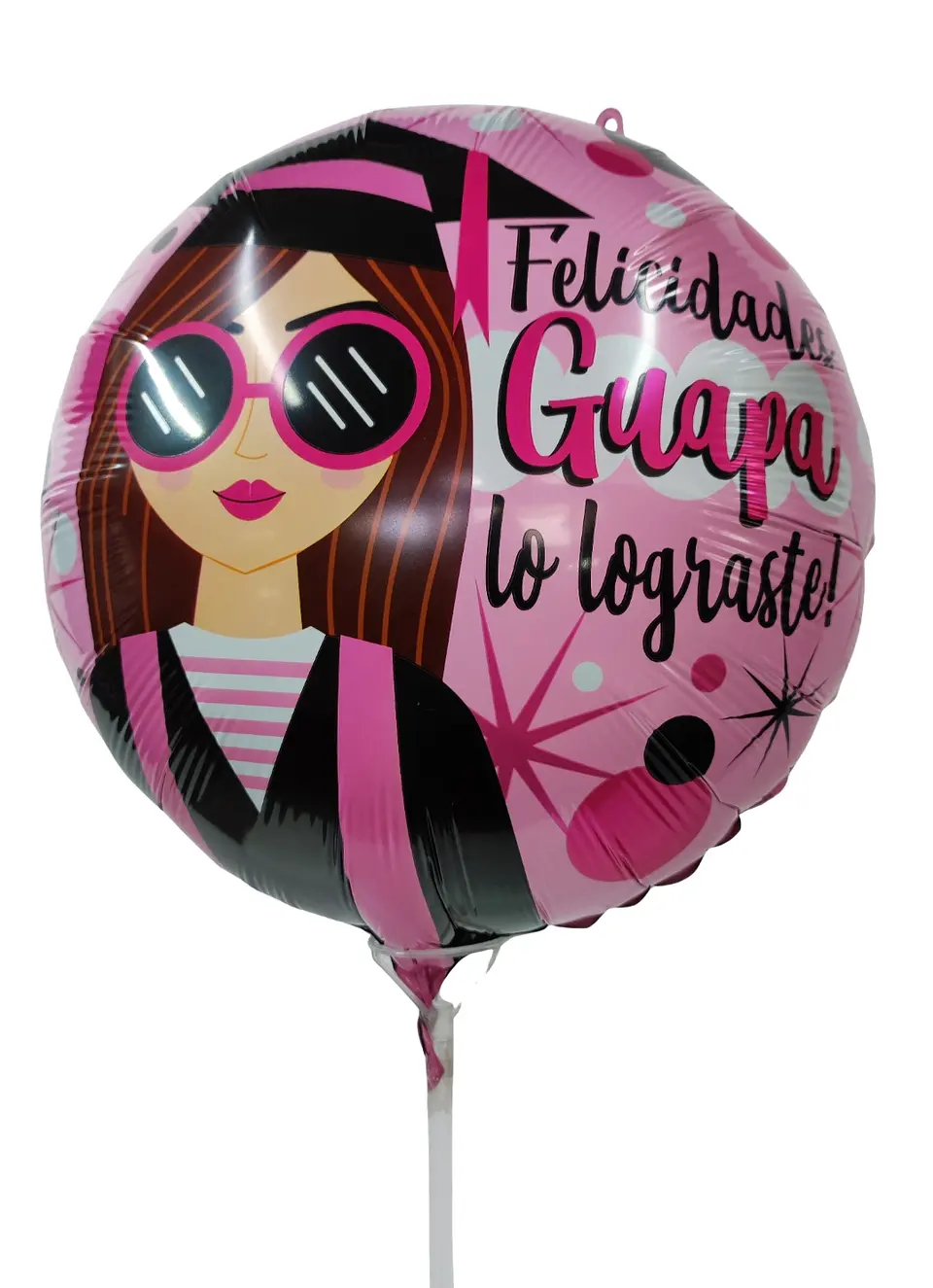 Globo graduación metálico  1