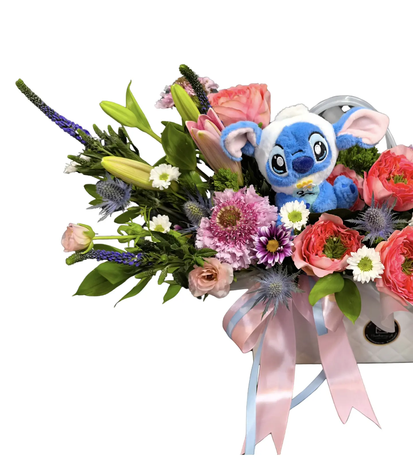 Carterita mix con Stitch llavero 2